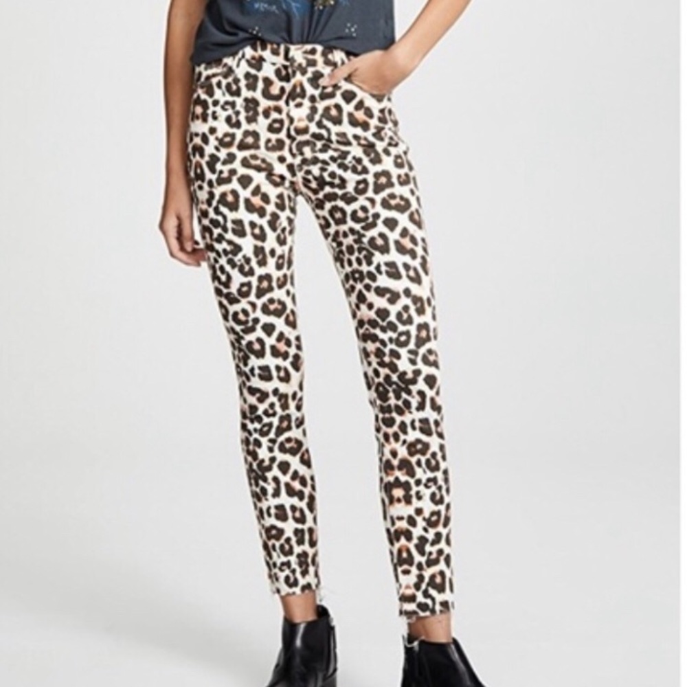 MOTHER Tiger High Waisted Ankle Jean